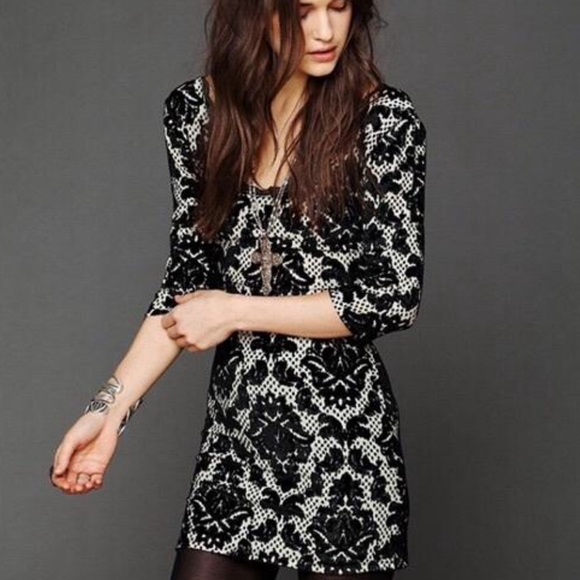 Free People Dresses & Skirts - Free People Velvety Mini Dress